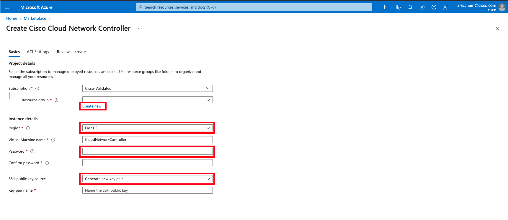 Inputting CNC Setting