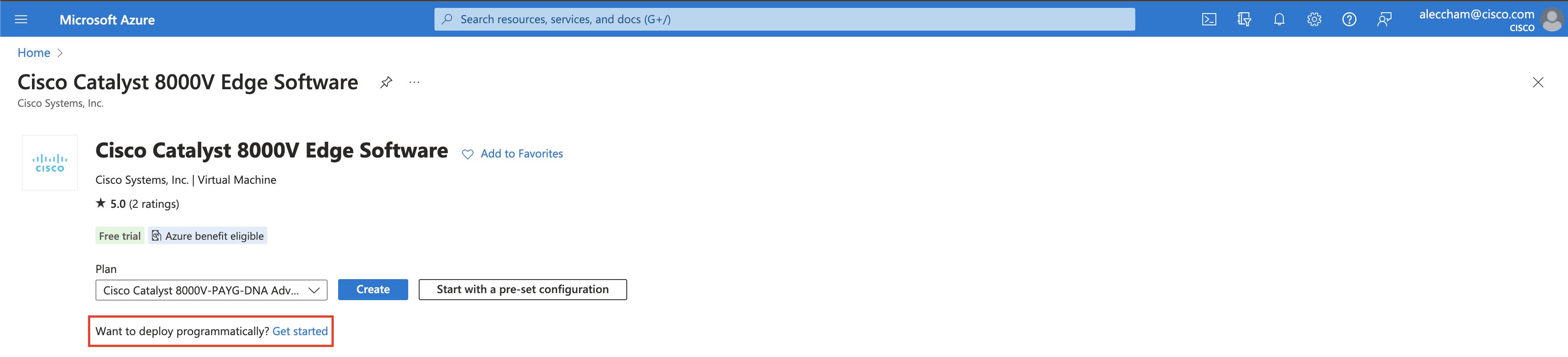 Enable prgrammatic deployment