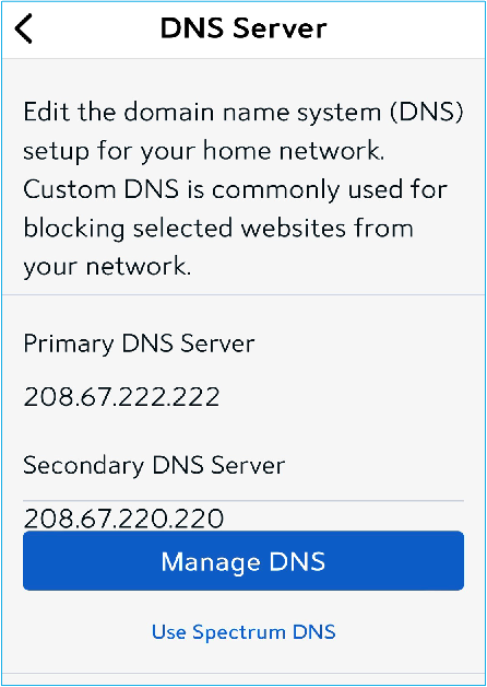 Change DNS Server on home Internet Router