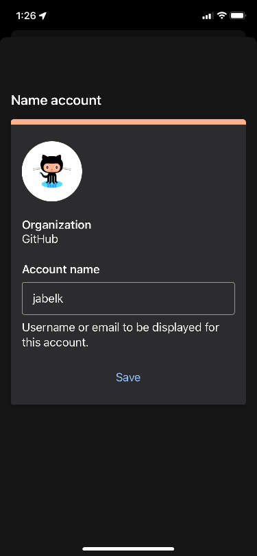GitHub Duo Org and Name