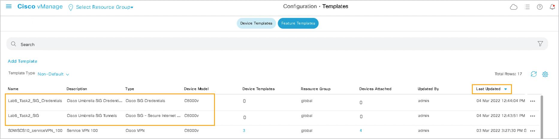 verify templates