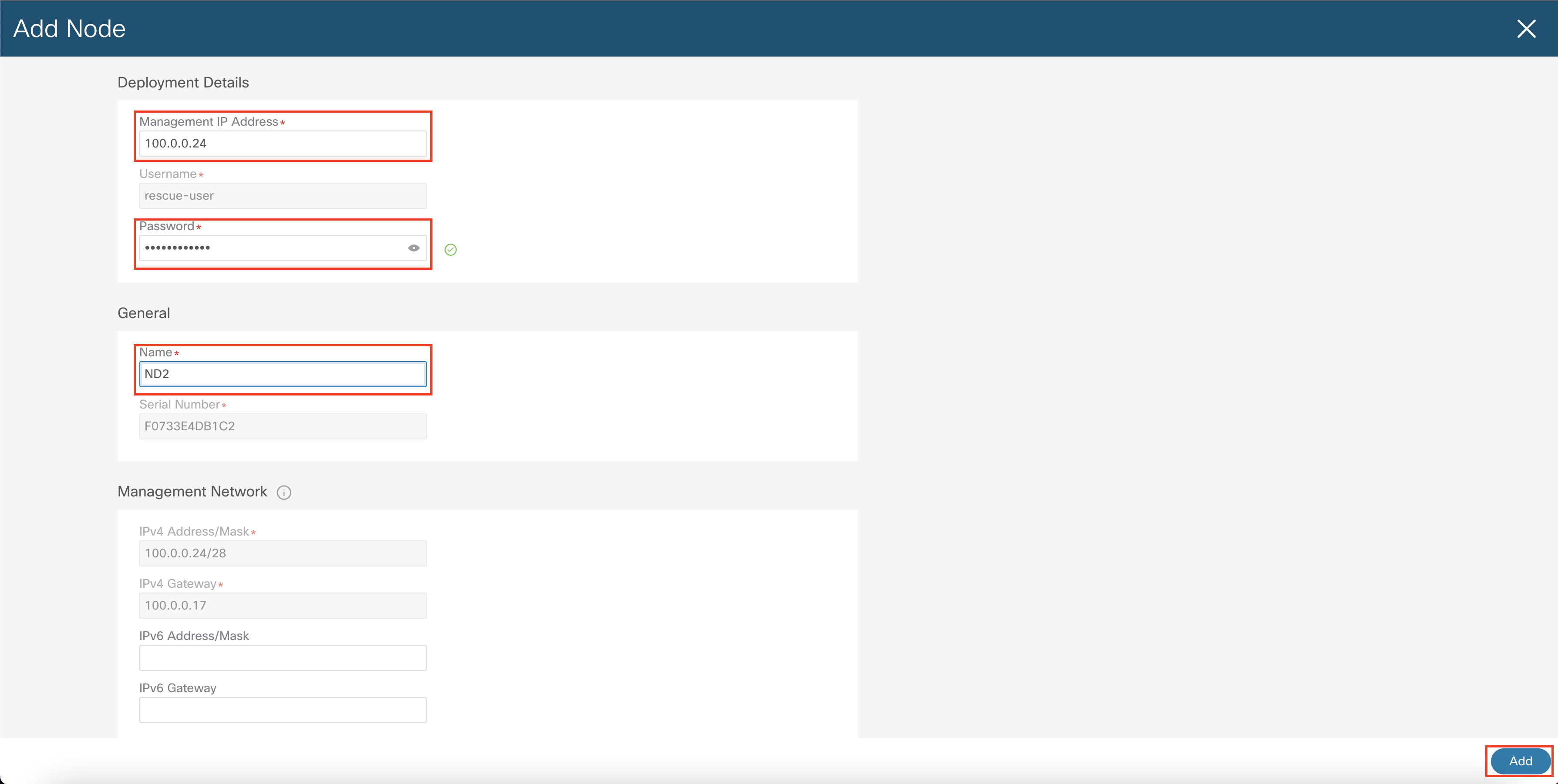 Configuring ND2