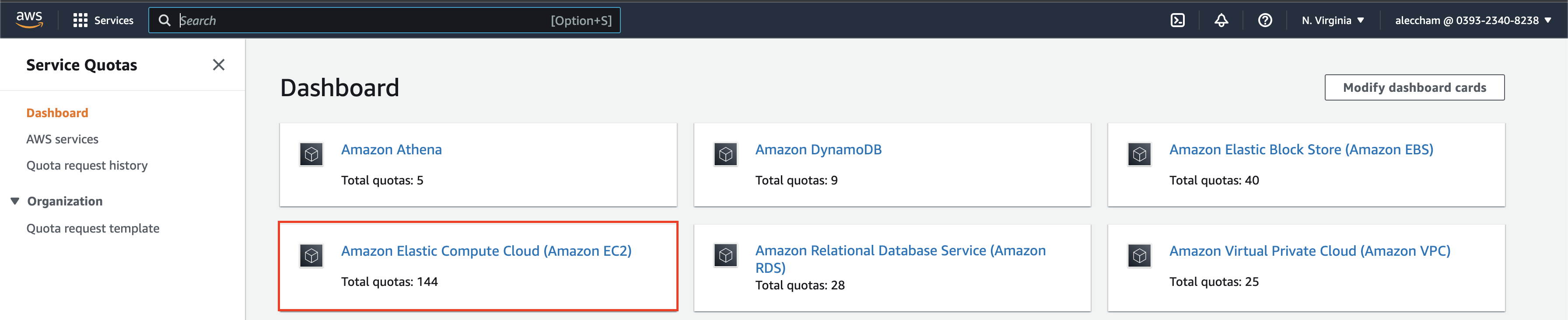 Click Amazon Elastic Compute Cloud (Amazon EC2)